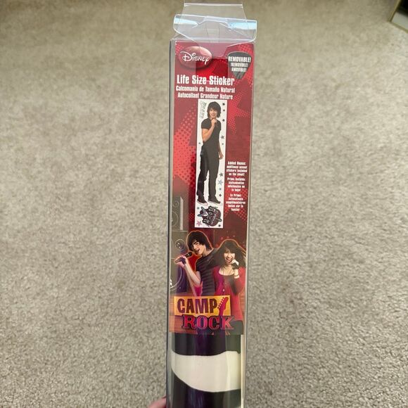 Disney Camp Rock Life Size Sticker Poster Shane Joe Jonas Movie Collectible NIB - Picture 1 of 8